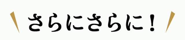 さらにさらに